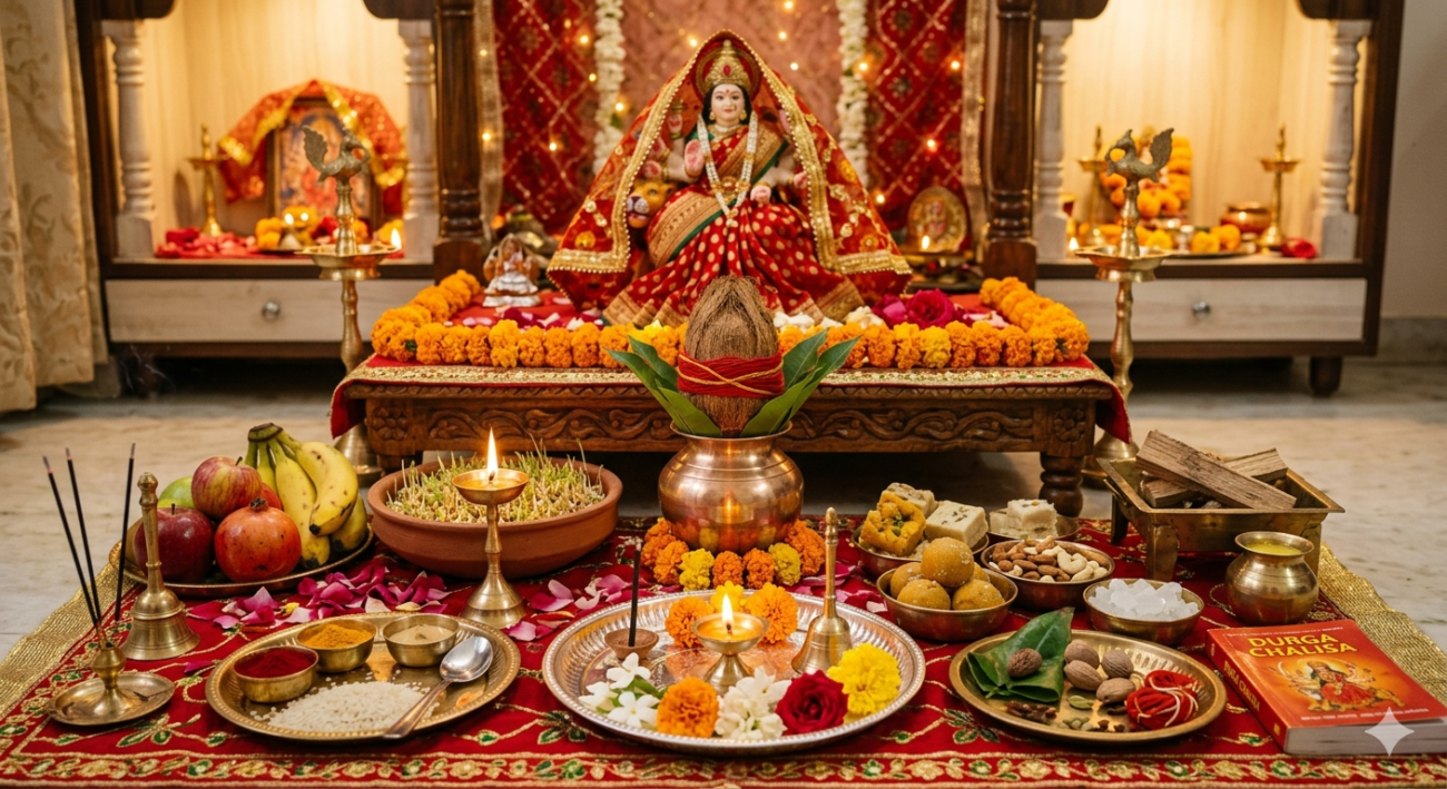 Navratri Puja Samagri Checklist