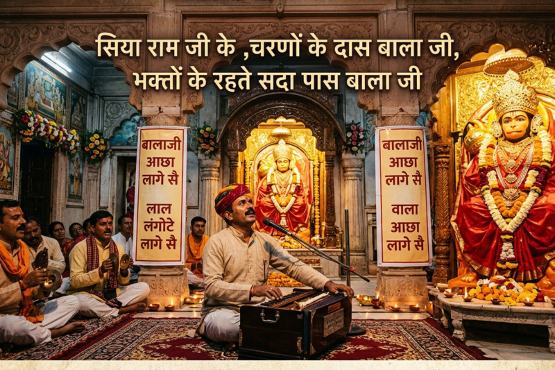 बालाजी आछा लागे सै लिरिक्स, Balaji Achha Lage Se Lyrics hindi and english