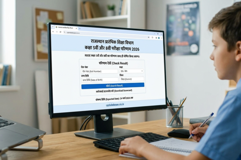 RBSE 5th, 8th Result 2026: कब आएगा रिजल्ट?
