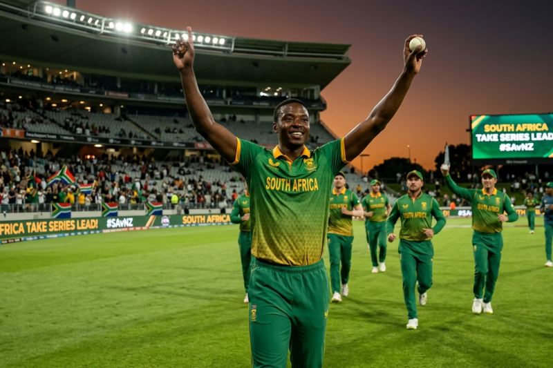 South Africa Bowlers Dominate as Proteas Claim Early Lead in T20I Series vs New Zealand