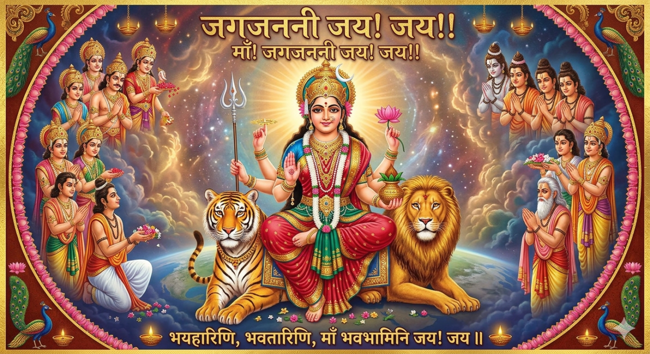 Jag janani jay jay lyrics in hindi