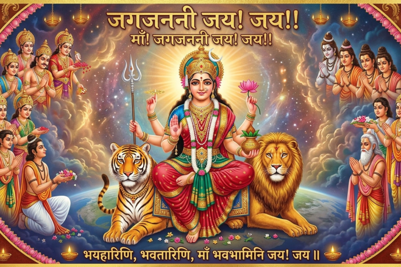 Jag janani jay jay lyrics in hindi 2026