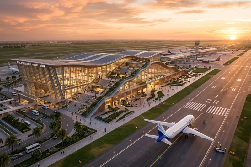 ऐतिहासिक पल 2026: PM मोदी ने किया जेवर एयरपोर्ट के पहले चरण का उद्घाटन, बदल जाएगी NCR की सूरत